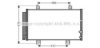 AVA QUALITY COOLING TO5662D Condenser, air conditioning